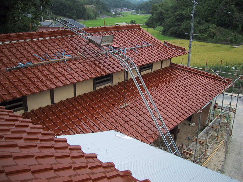 屋根葺き替え工事 広島県 本郷